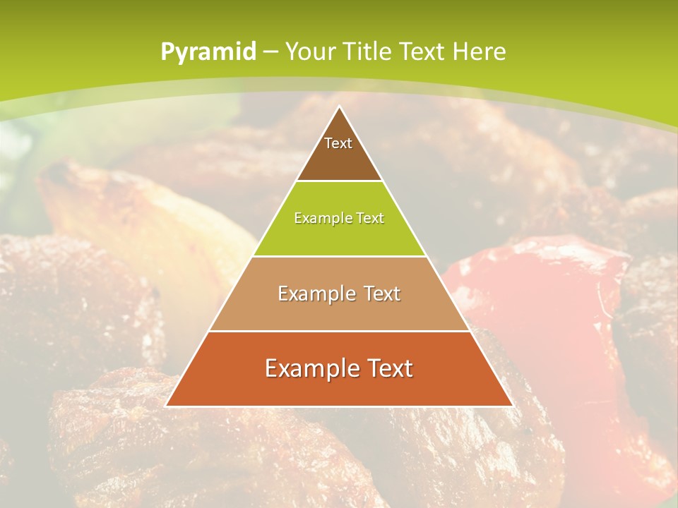 Grilled Pepper Kebap PowerPoint Template