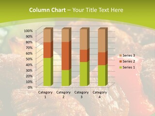 Grilled Pepper Kebap PowerPoint Template