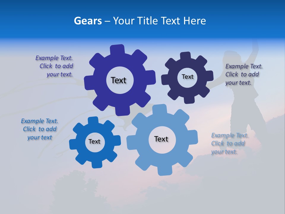 Human Office Conference PowerPoint Template