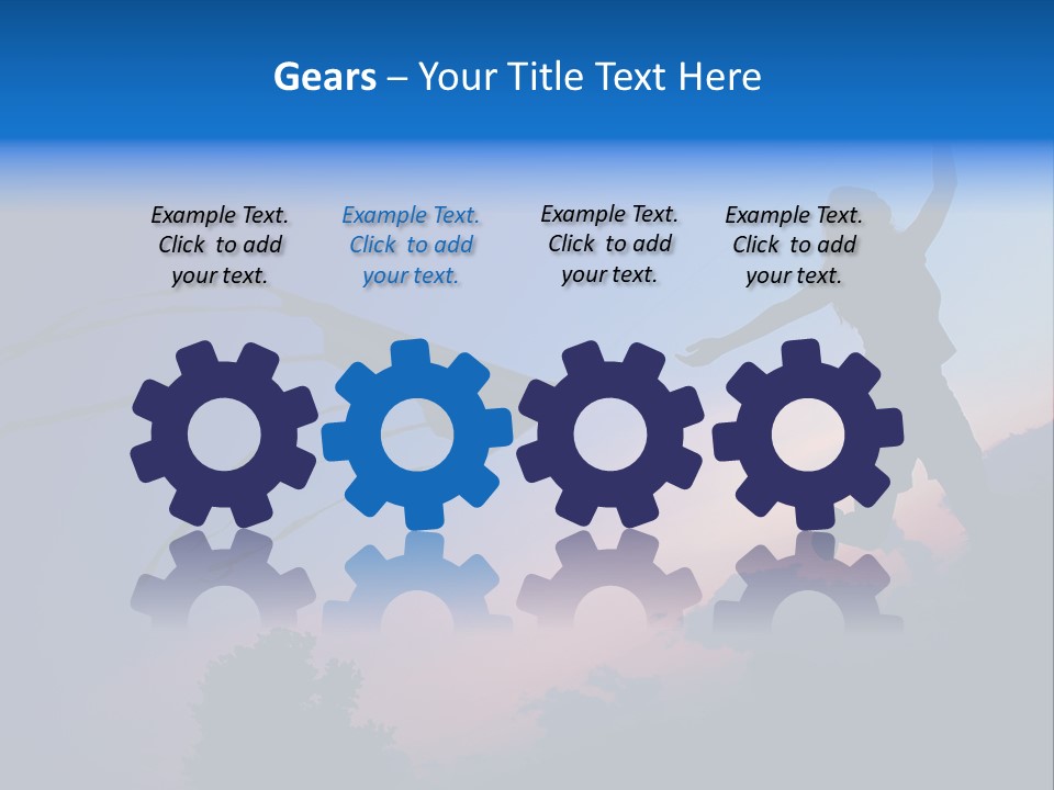 Human Office Conference PowerPoint Template