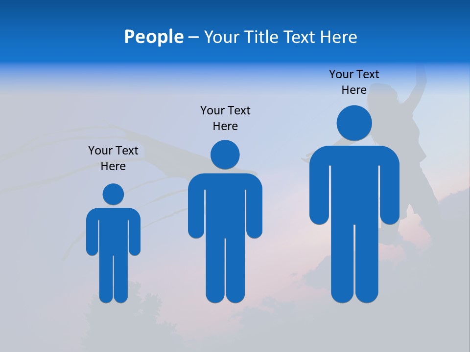 Human Office Conference PowerPoint Template