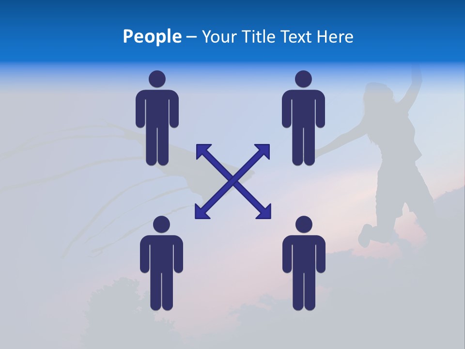 Human Office Conference PowerPoint Template