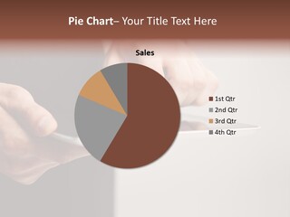 Display Male White PowerPoint Template