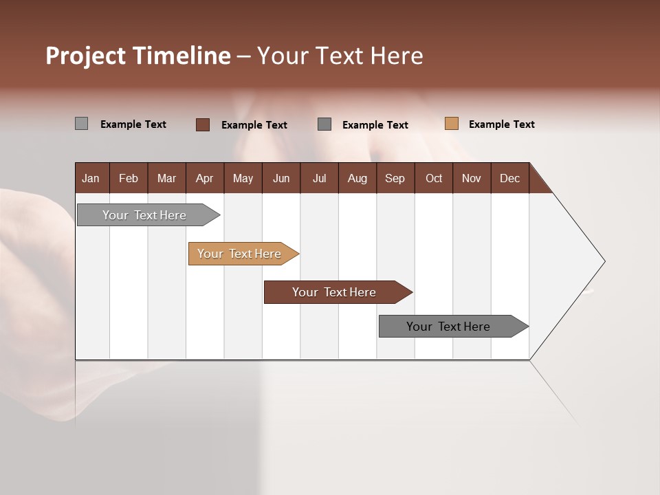 Display Male White PowerPoint Template