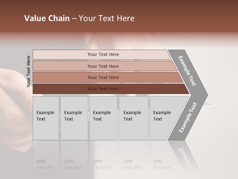 Display Male White PowerPoint Template