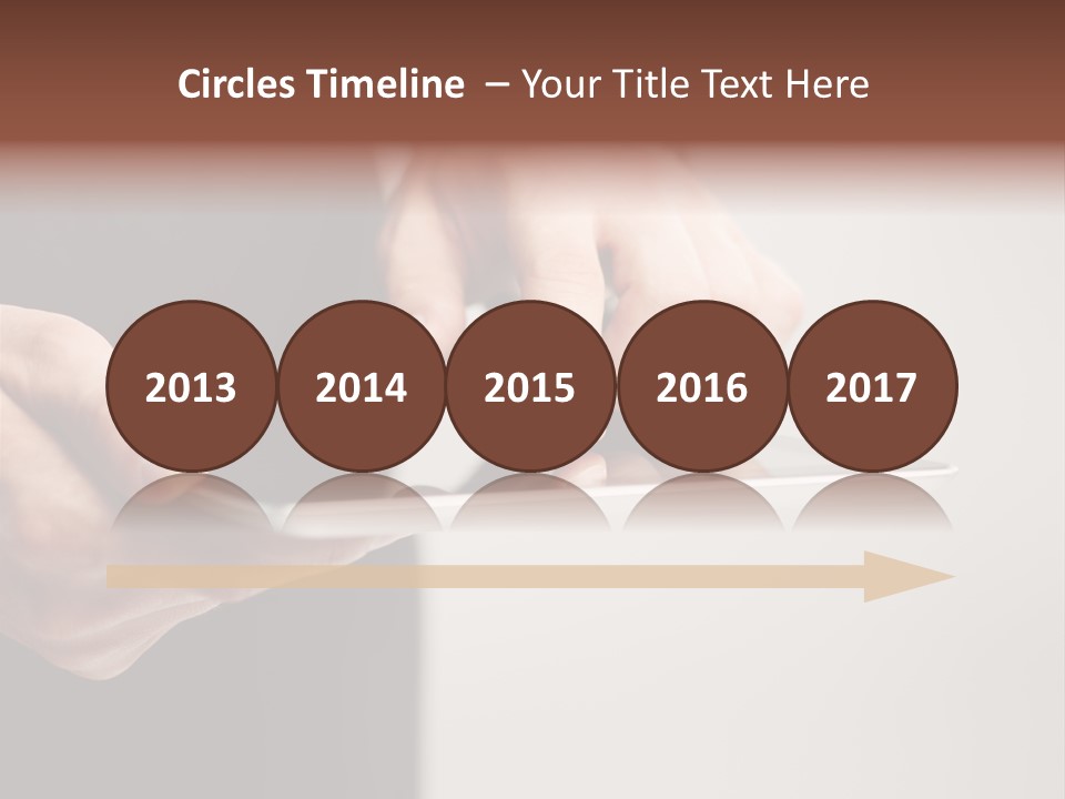 Display Male White PowerPoint Template