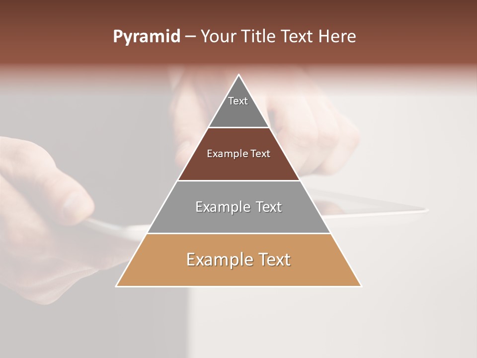 Display Male White PowerPoint Template