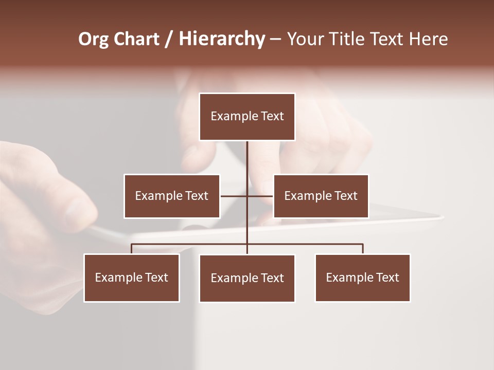 Display Male White PowerPoint Template