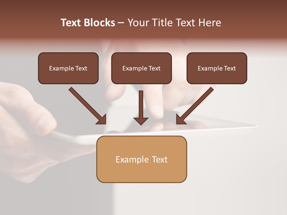 Display Male White PowerPoint Template