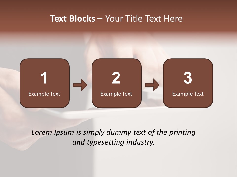 Display Male White PowerPoint Template