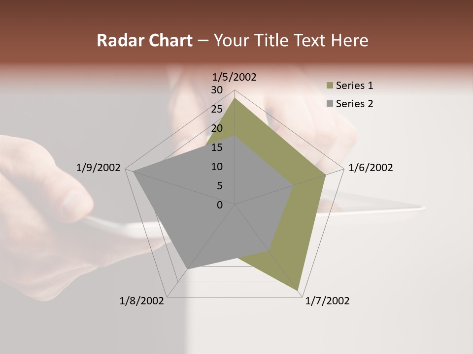 Display Male White PowerPoint Template