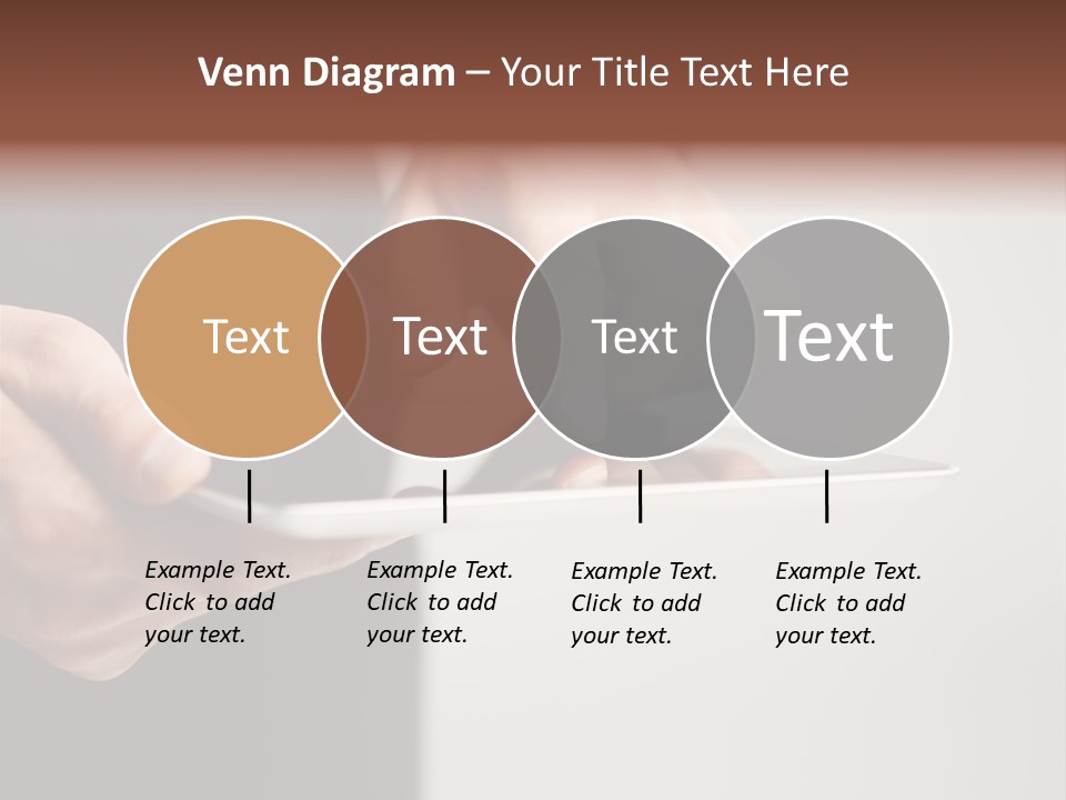 Display Male White PowerPoint Template
