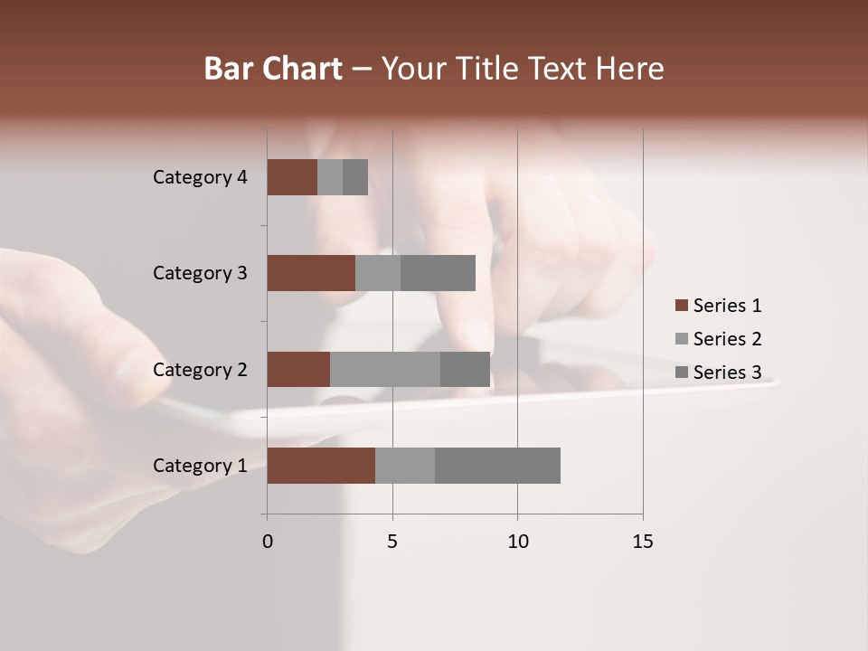 Display Male White PowerPoint Template