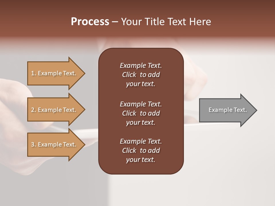 Display Male White PowerPoint Template