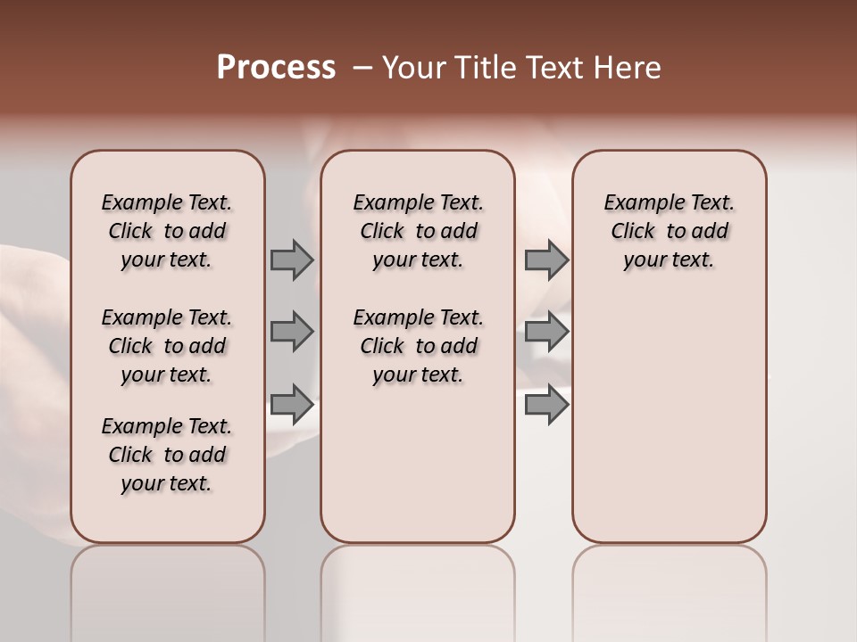 Display Male White PowerPoint Template