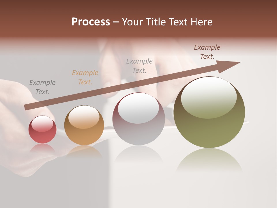 Display Male White PowerPoint Template