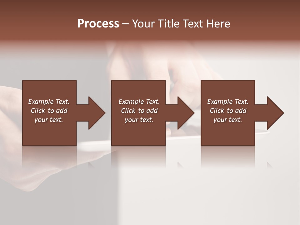 Display Male White PowerPoint Template