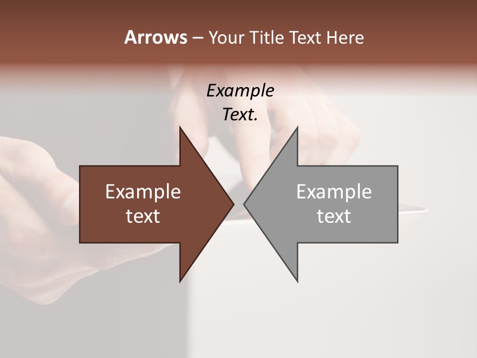 Display Male White PowerPoint Template