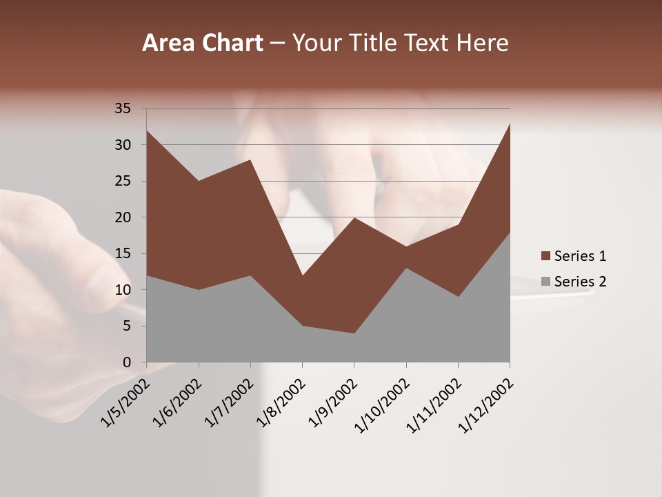 Display Male White PowerPoint Template