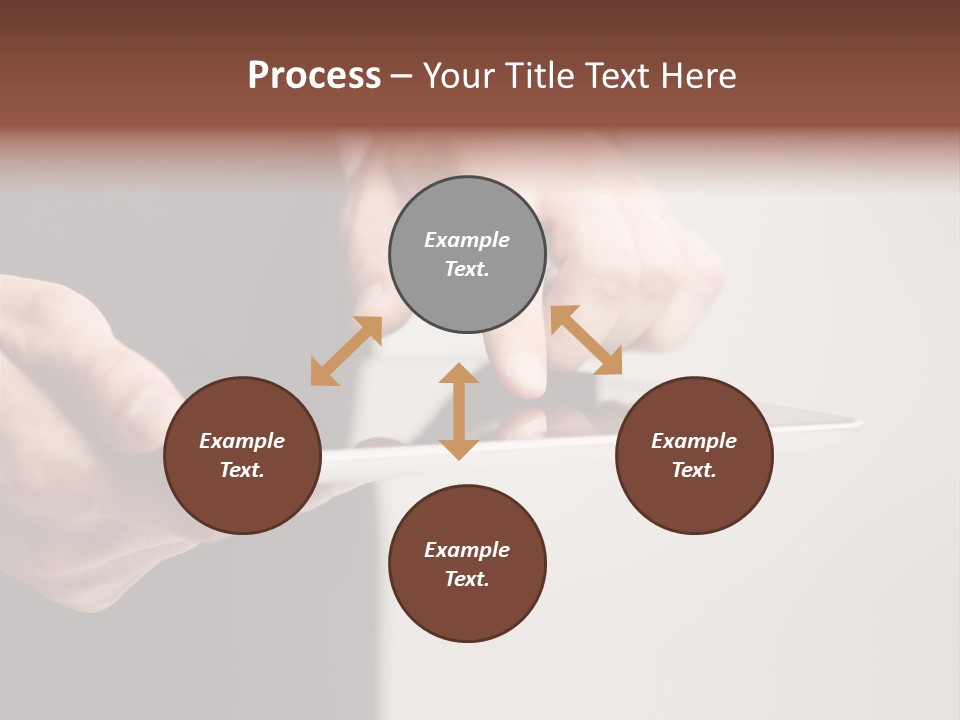 Display Male White PowerPoint Template