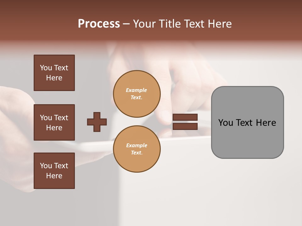 Display Male White PowerPoint Template