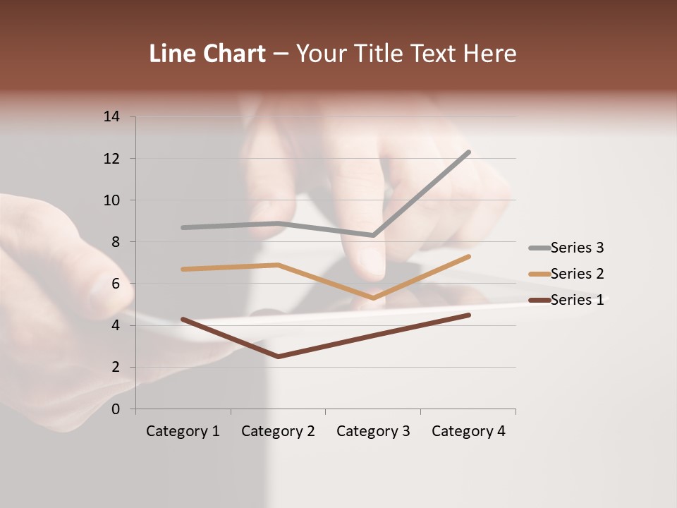 Display Male White PowerPoint Template