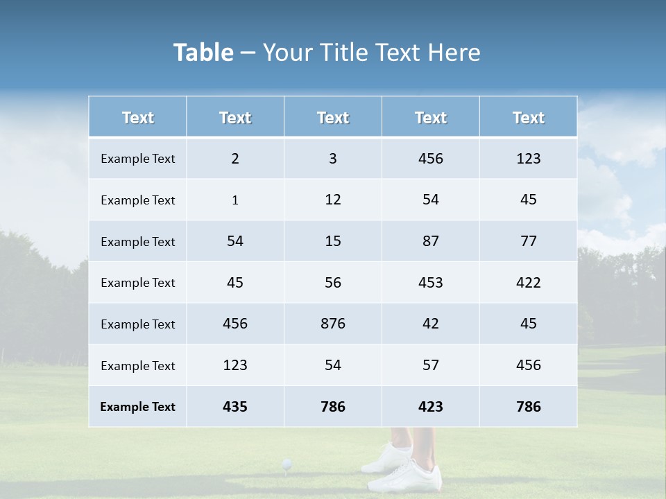 Woman Active Cup PowerPoint Template