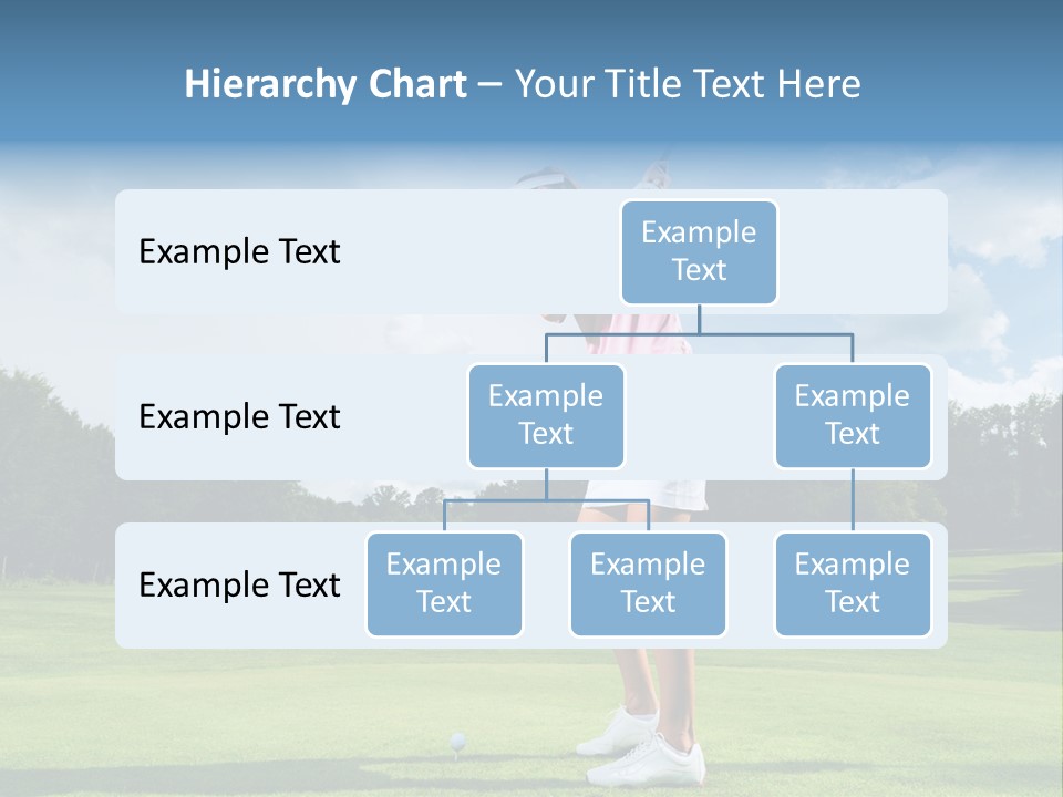 Woman Active Cup PowerPoint Template