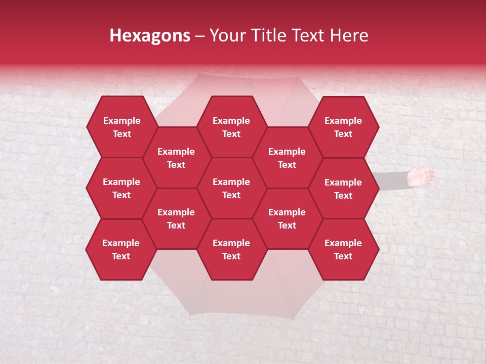 Girl Stand Caucasian PowerPoint Template