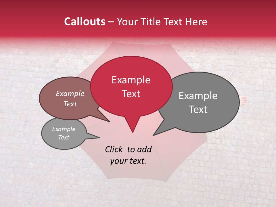 Girl Stand Caucasian PowerPoint Template