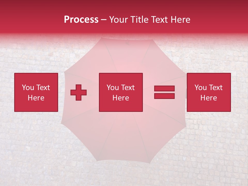 Girl Stand Caucasian PowerPoint Template