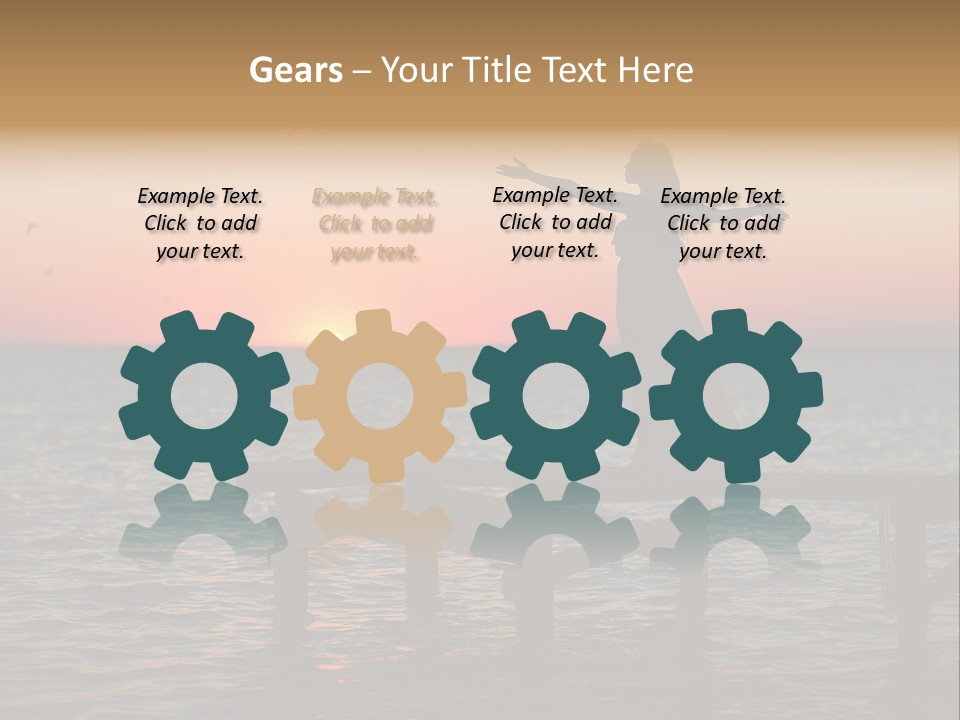 Happy Conference Office PowerPoint Template