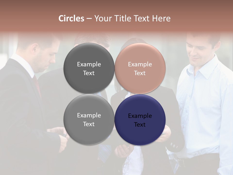 Corporate Discussing Together PowerPoint Template