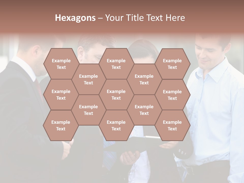 Corporate Discussing Together PowerPoint Template