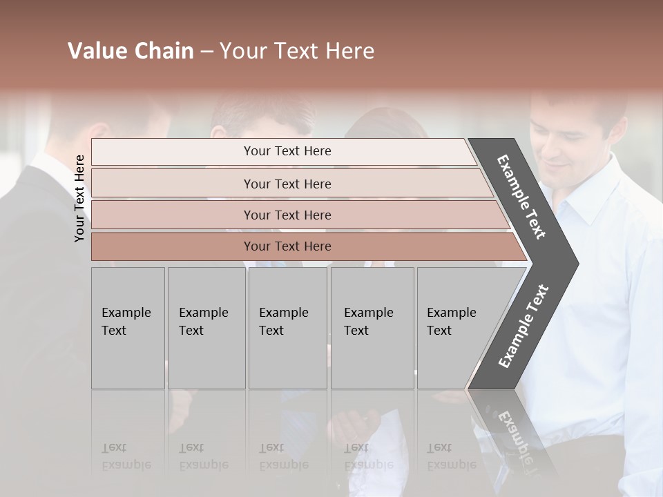 Corporate Discussing Together PowerPoint Template