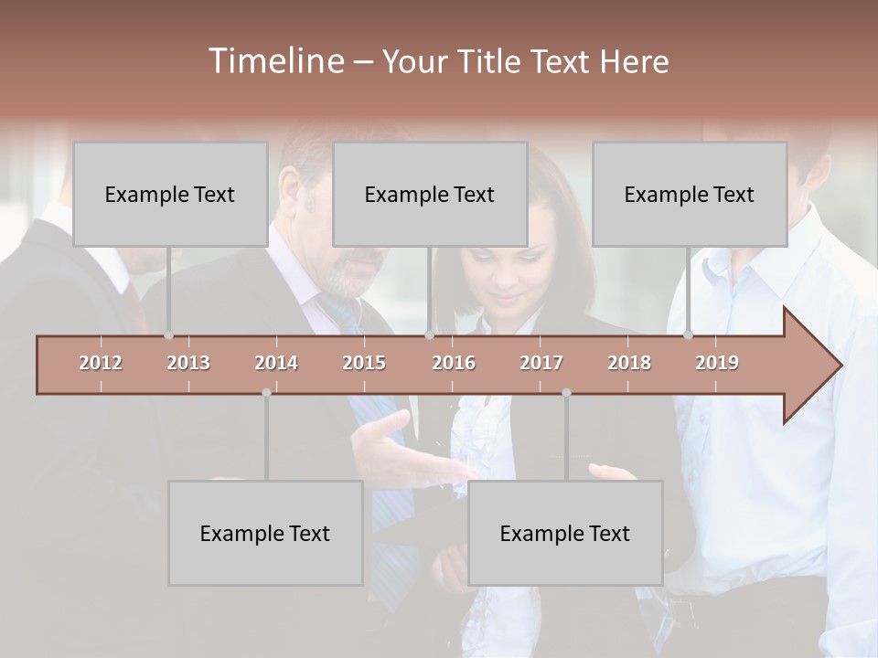 Corporate Discussing Together PowerPoint Template