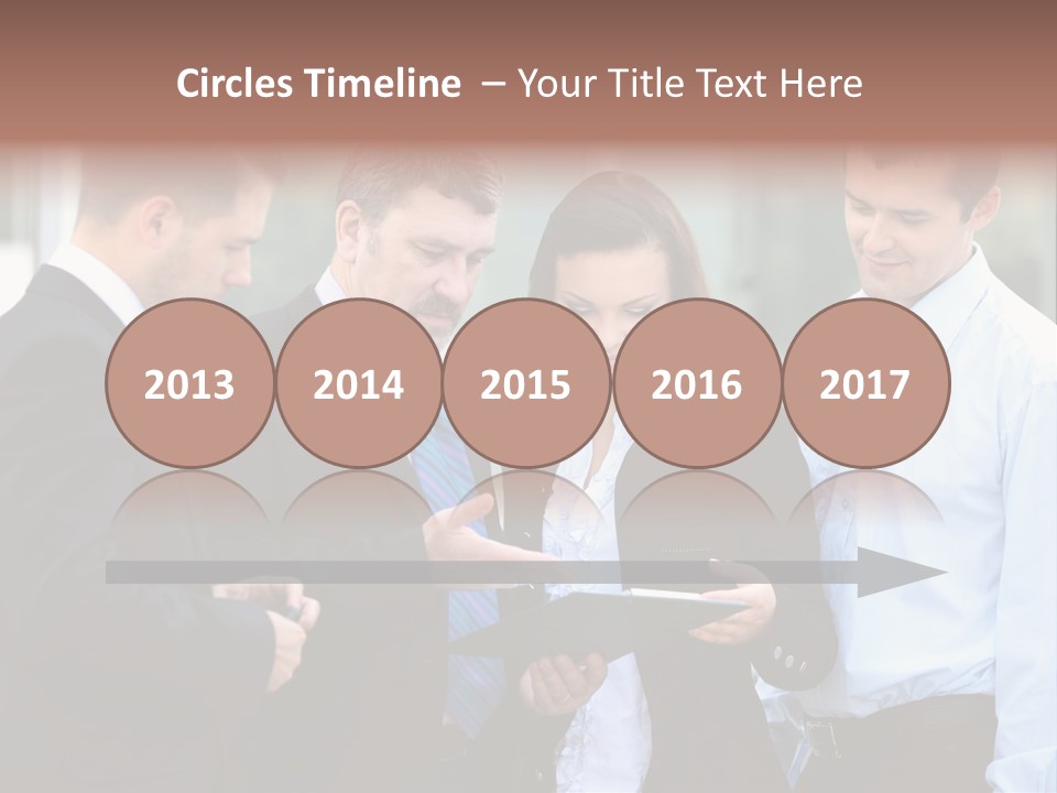 Corporate Discussing Together PowerPoint Template