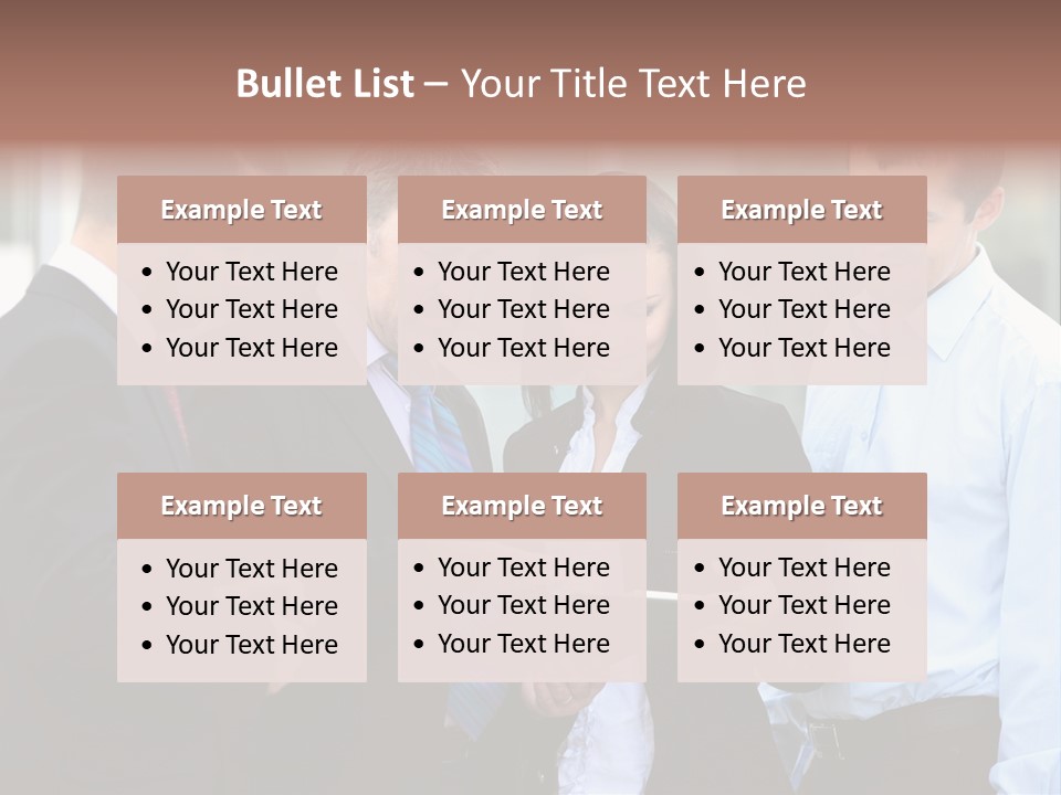 Corporate Discussing Together PowerPoint Template