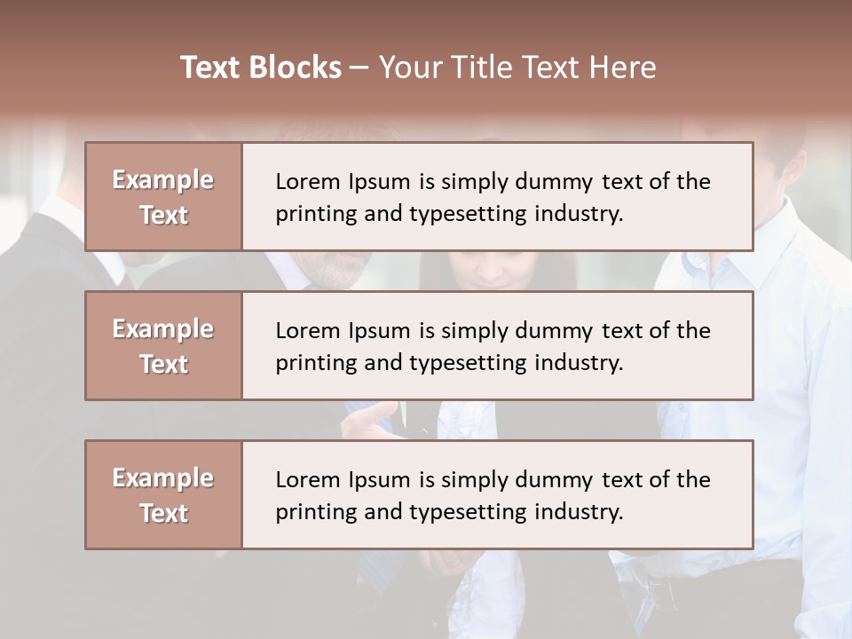 Corporate Discussing Together PowerPoint Template