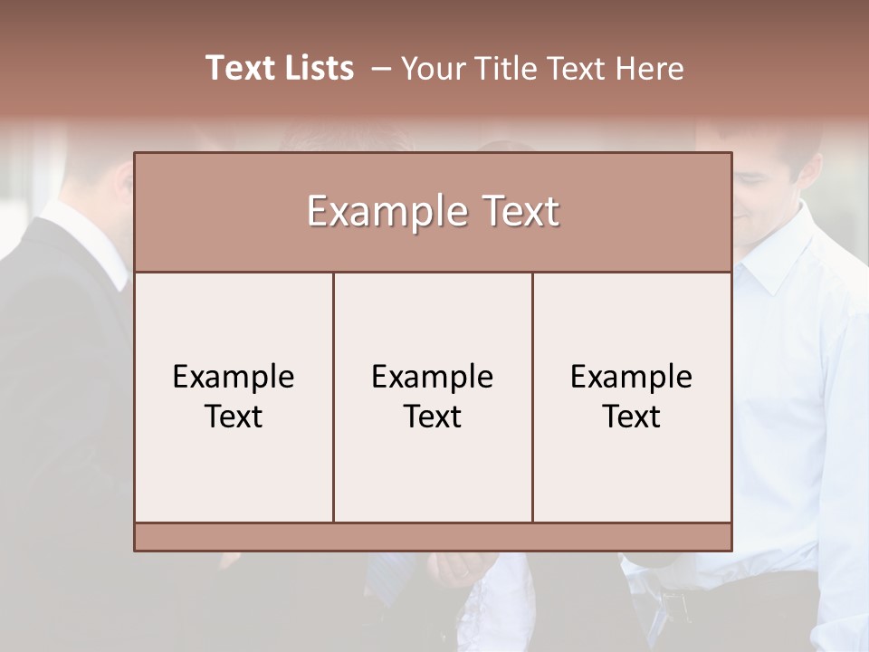 Corporate Discussing Together PowerPoint Template