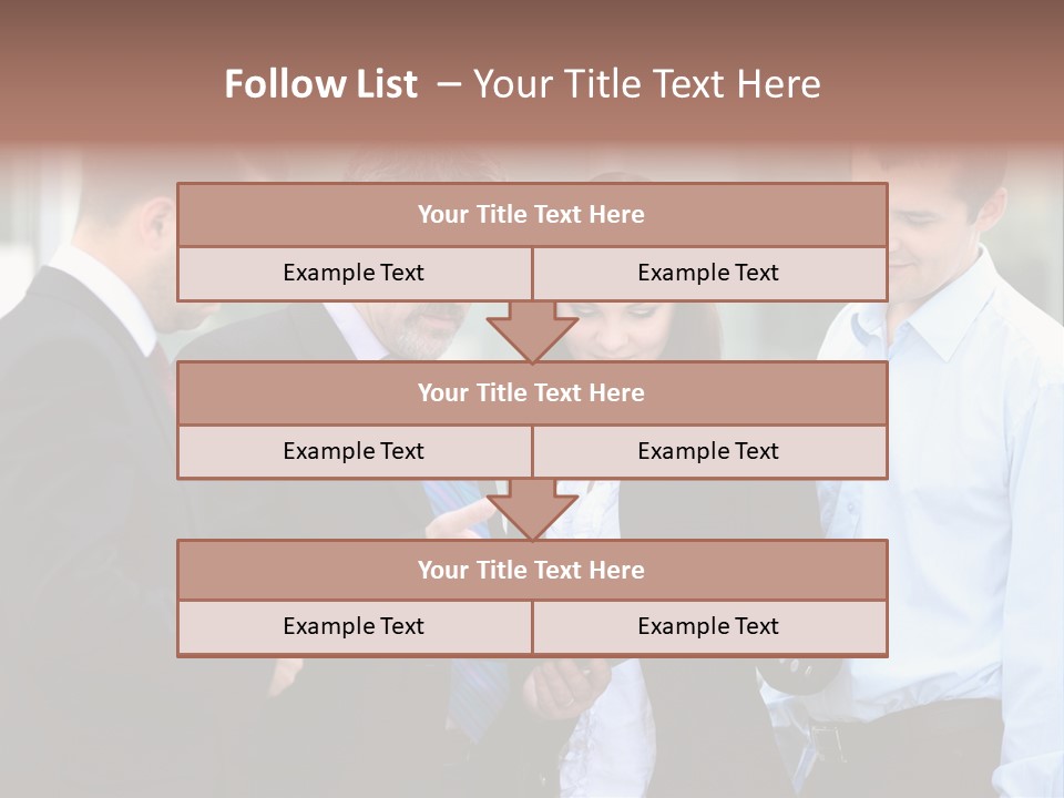 Corporate Discussing Together PowerPoint Template