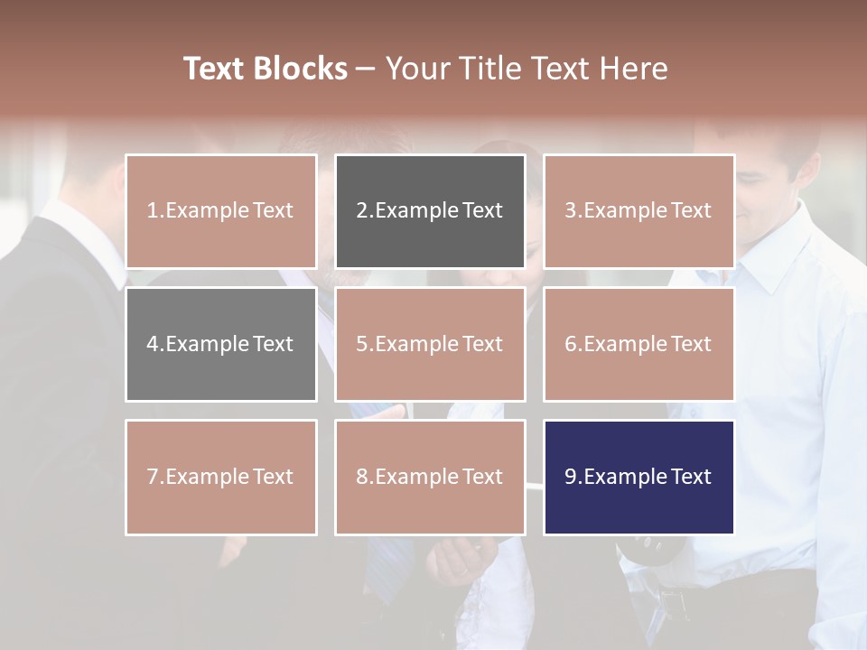 Corporate Discussing Together PowerPoint Template