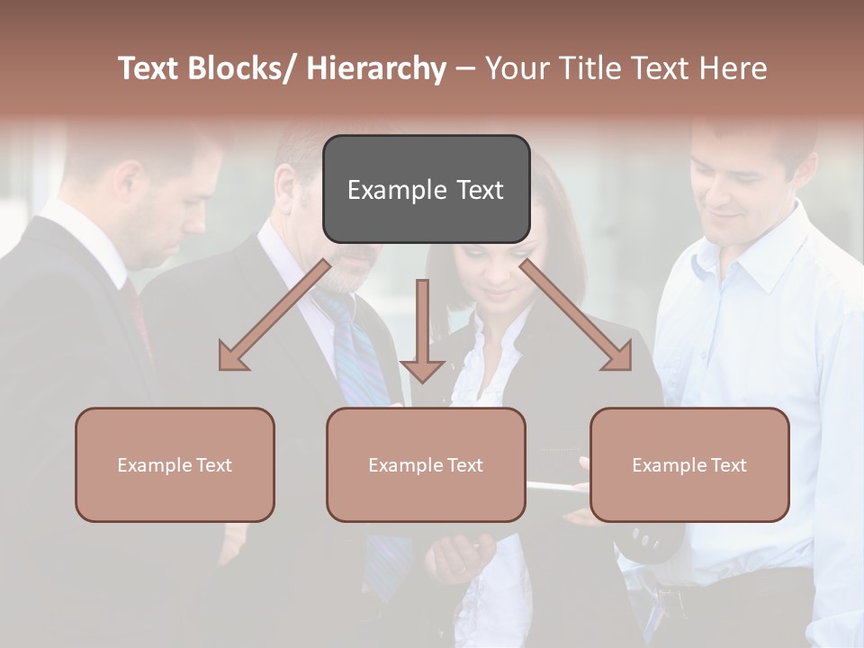 Corporate Discussing Together PowerPoint Template