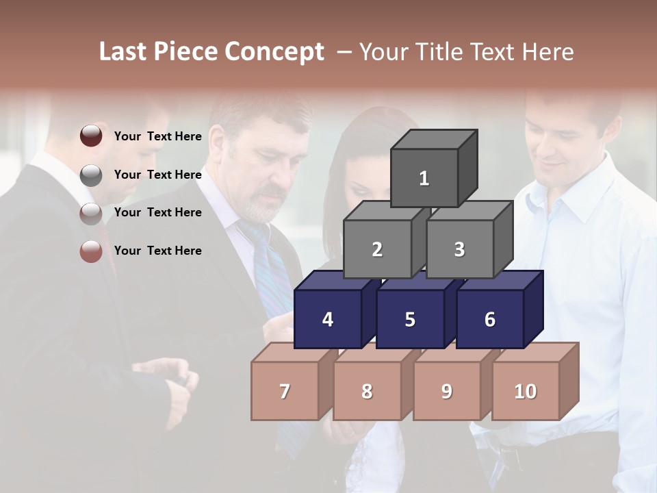 Corporate Discussing Together PowerPoint Template