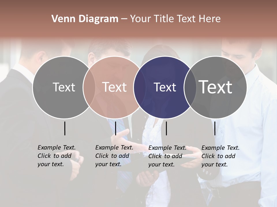 Corporate Discussing Together PowerPoint Template