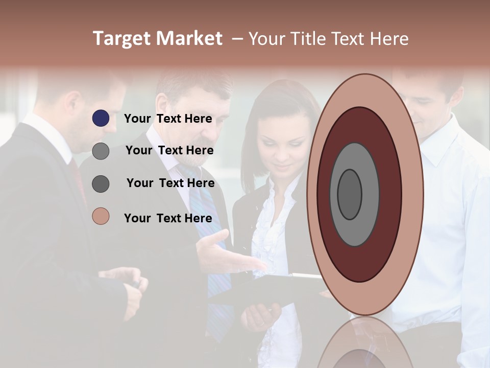 Corporate Discussing Together PowerPoint Template