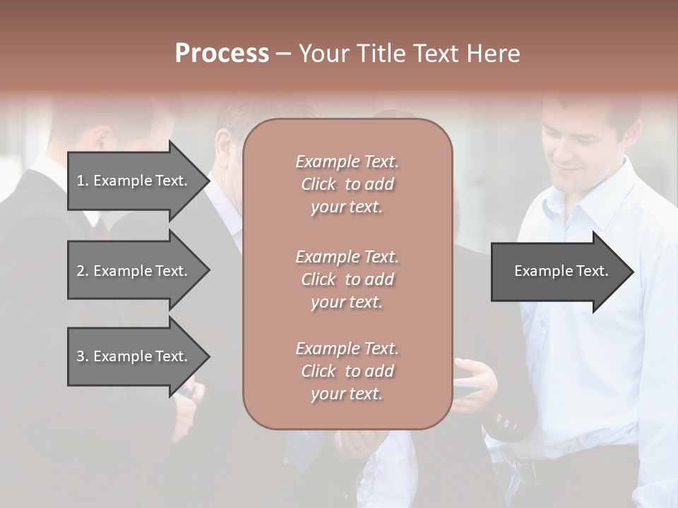 Corporate Discussing Together PowerPoint Template