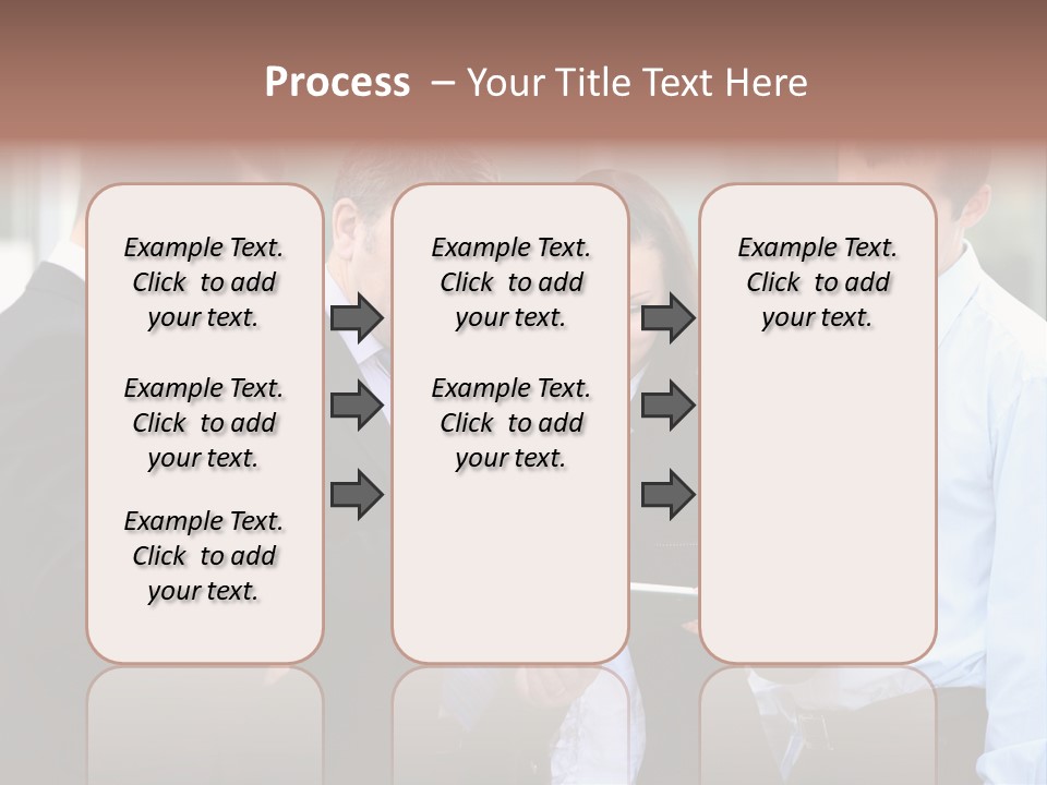 Corporate Discussing Together PowerPoint Template