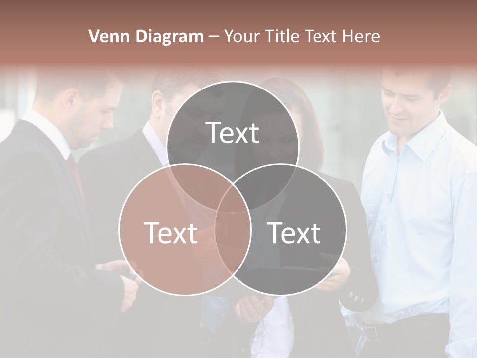 Corporate Discussing Together PowerPoint Template