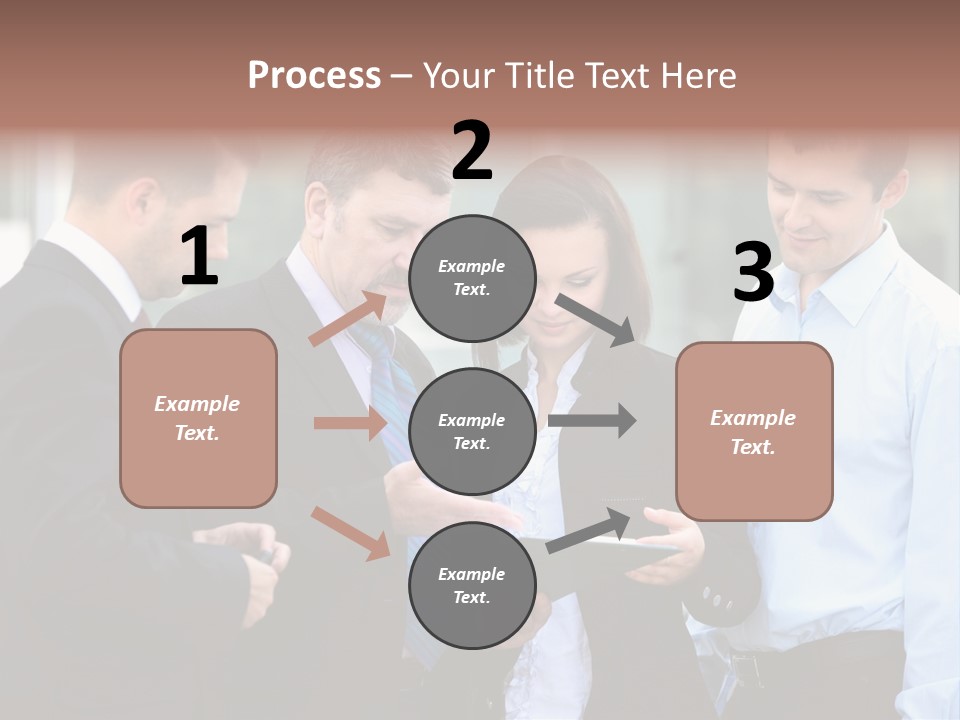 Corporate Discussing Together PowerPoint Template